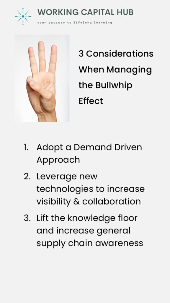 Working Capital Hub - Insights - Bullwhip Effect - 3 considerations