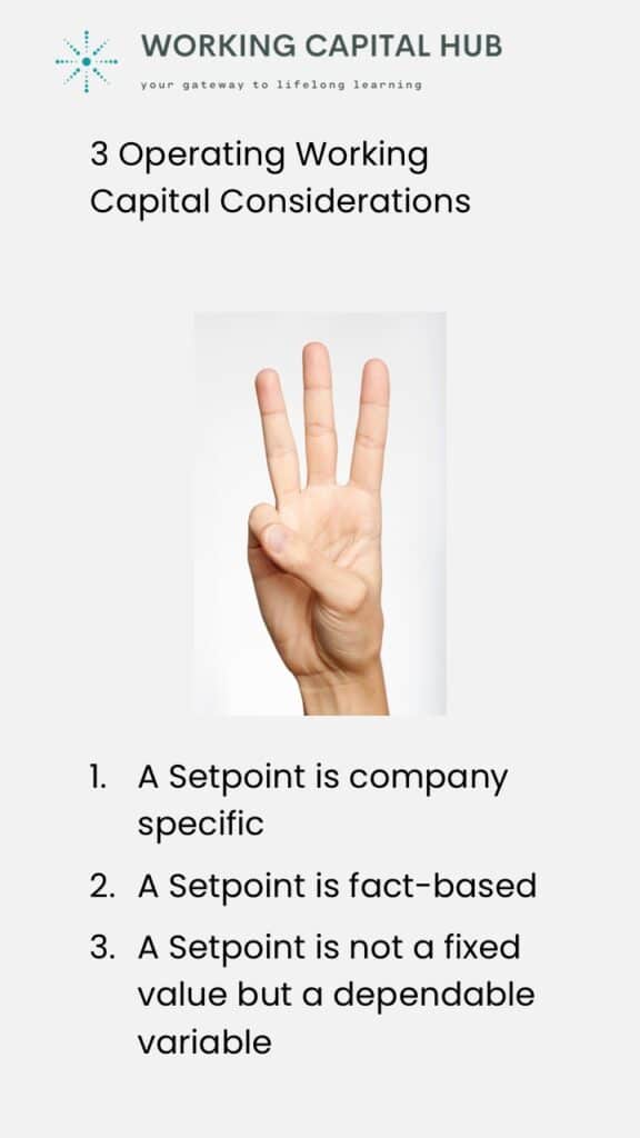 Working Capital Hub - Insights - Good Operating Working Capital - 3 Considerations